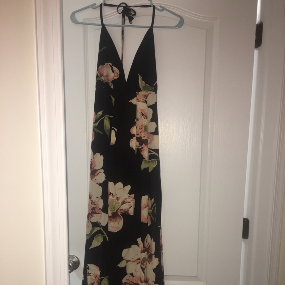 Maxi floral dress